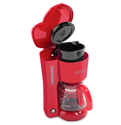 Coffee Maker Black & Decker 5 tazas rojo CM0701R