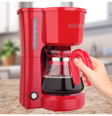 Coffee Maker Black & Decker 5 tazas rojo CM0701R