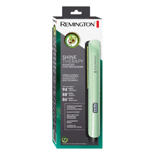 Plancha alisadora Remington terapia de aguacate placa delgada S9960