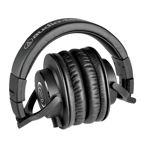 Headset Profesional Para Estudio ATH-M40X AT Negros