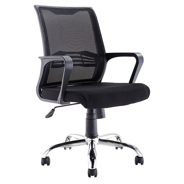 Silla secretarial con brazos 107