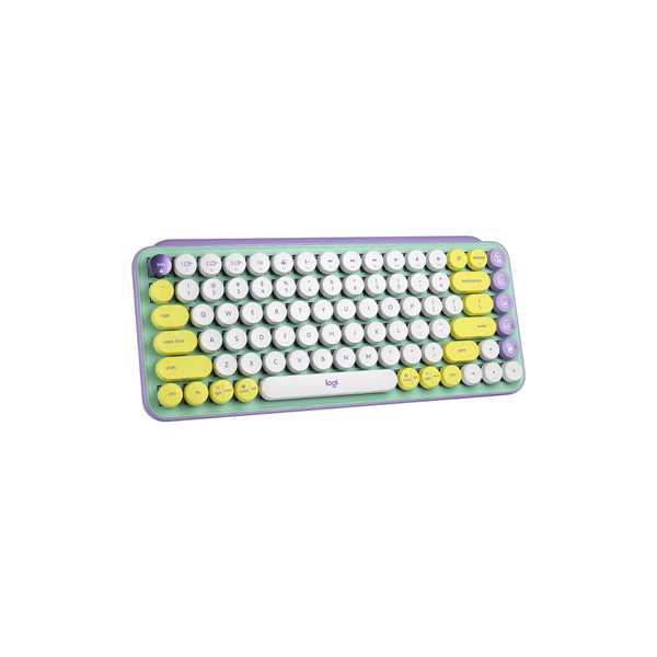 Teclado Logitech Pop Keys Daydream Mecánico Inalámbrico